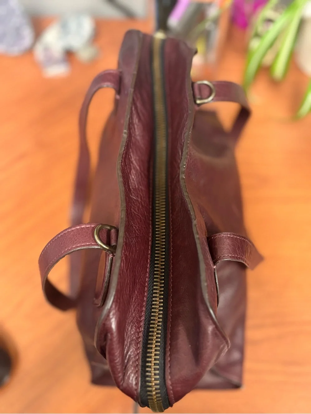 Parker Thatch Medium Jack Heritage Broken in Leather Oxblood